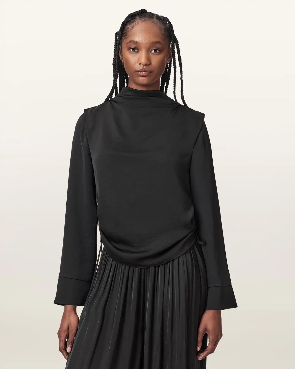 Leslie Cowl Neck Relaxed Top