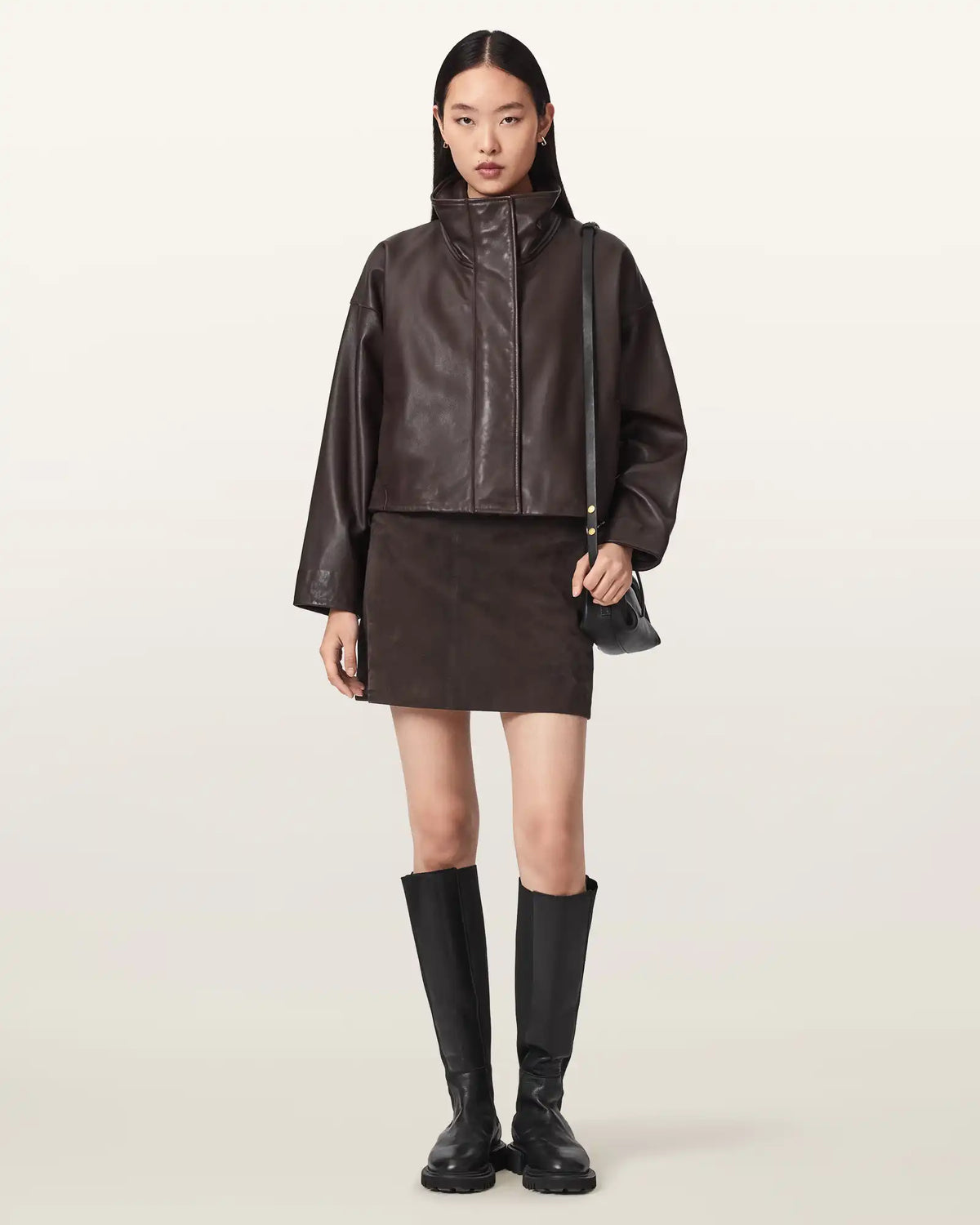 Renai Suede Mini Skirt