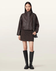 Renai Suede Mini Skirt