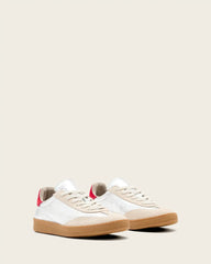Thelma Metallic Leather Low Top Sneakers