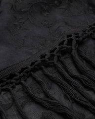 Otto Embroidered Ruana Scarf