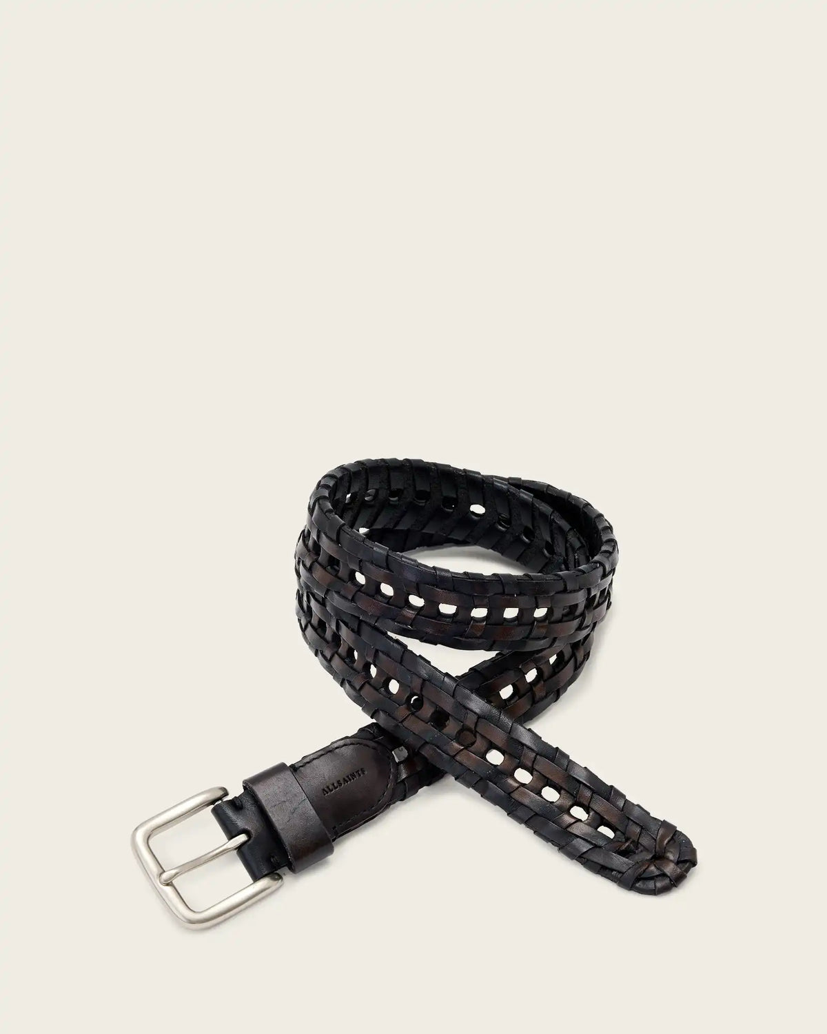 Mac Woven Leather Belt