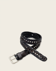 Mac Woven Leather Belt