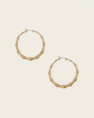 Clara Medium Hoop Earrings