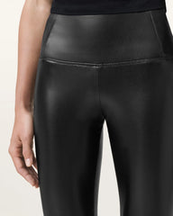 Cora High-Rise Faux Leggings