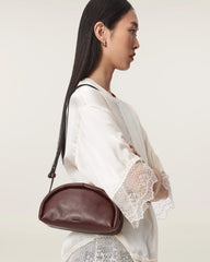 Rosalie Arc Leather Crossbody Bag