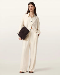 Olga Wide Leg Pleated Pants