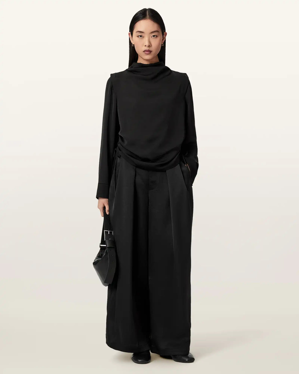 Lola Cocoon Legged Pleated Pants