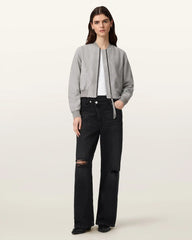 Orten Suede Bomber Jacket