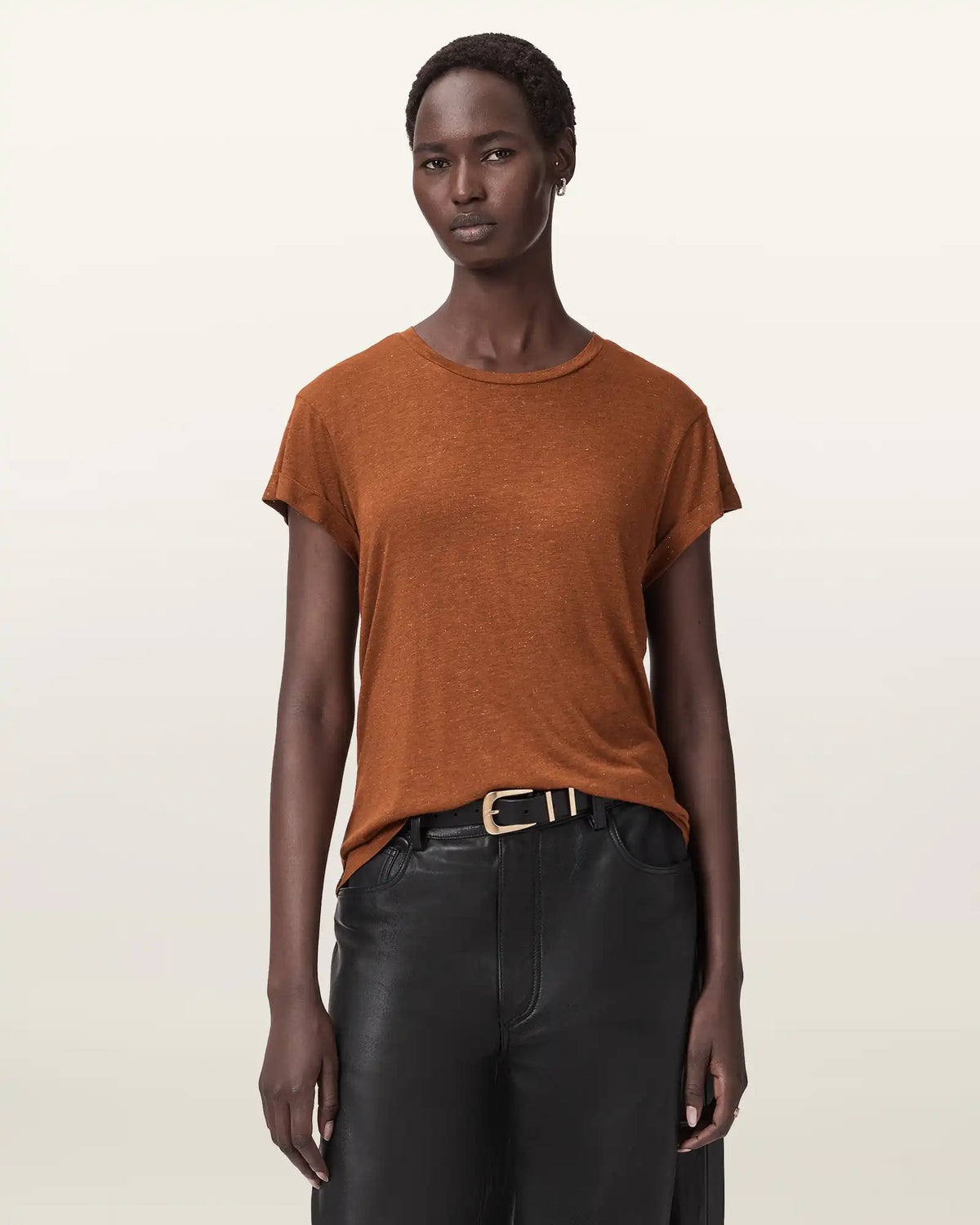 Anna Short Sleeve Shimmer T-Shirt
