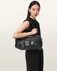 Ares Grain Leather Shoulder Bag