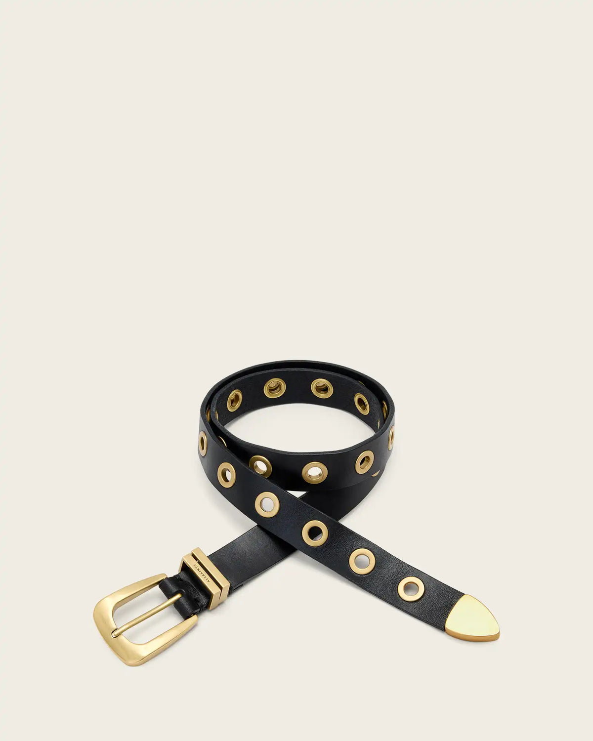 Julia Leather Eyelet Belt