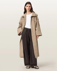 Clayton Relaxed Fit Trench Coat