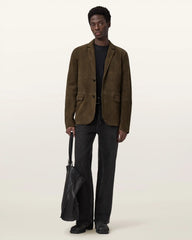 Monet Waxed Suede Blazer