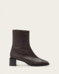 Avril Leather Ankle Boots