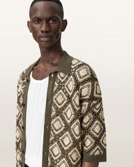 Morena Short Sleeve Collared Cardigan