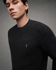 Aspen Waffle Crew Neck Ramskull Sweater