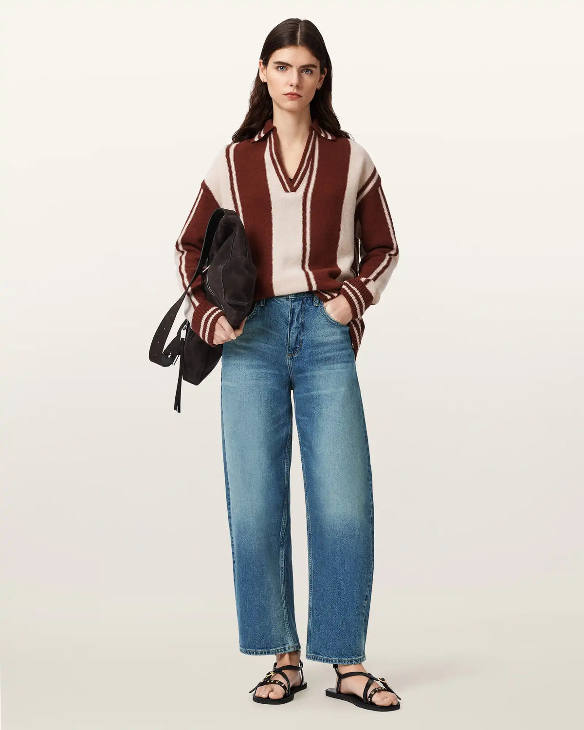 Sadie Barrel Leg Denim Jeans
