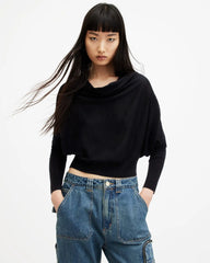 Ridley Cropped Merino Wool Sweater