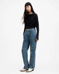 Ridley Cropped Merino Wool Sweater