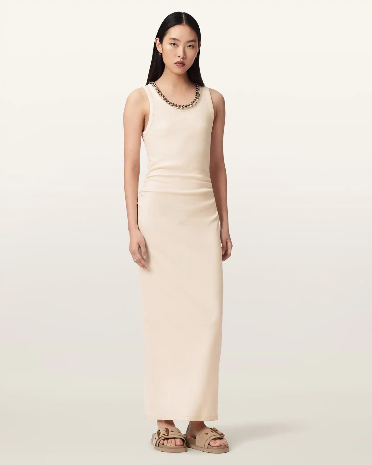 Lucy Sleeveless Bodycon Maxi Dress